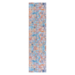 MAVAL Multi Washable Rug 2'6'' x 10' Runner Rug (Multi, 2'6'' x 10')