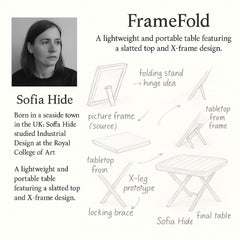 Holiday - Haze Green PP Single-Side Chair- One-Piece Design for Indoor & Outdoor Use with Modern folding indoor/outdoor multi-functional square table- PP tabletop with metal legs(White, khaki)