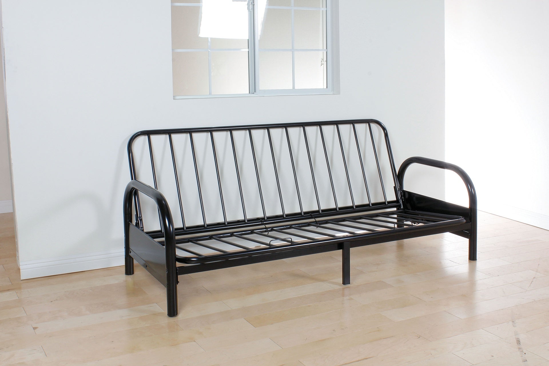Alfonso Black Finish Adjustable Sofa Frame (Cushion not included)