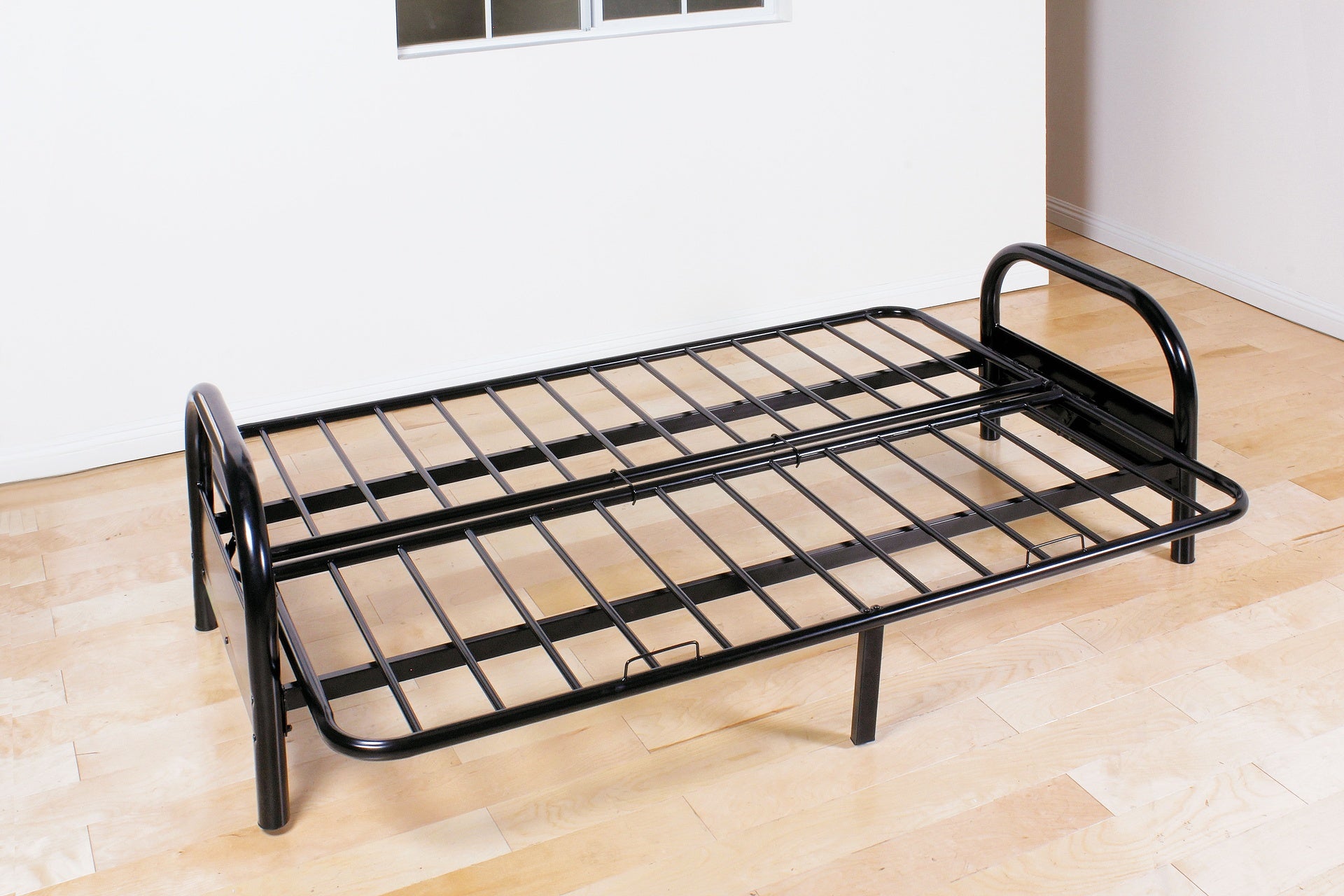 Alfonso Black Finish Adjustable Sofa Frame (Cushion not included)