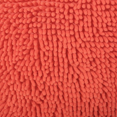 Sunny Square Pouf, Coral