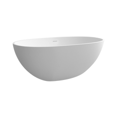 55" solid surface soaking bathtub