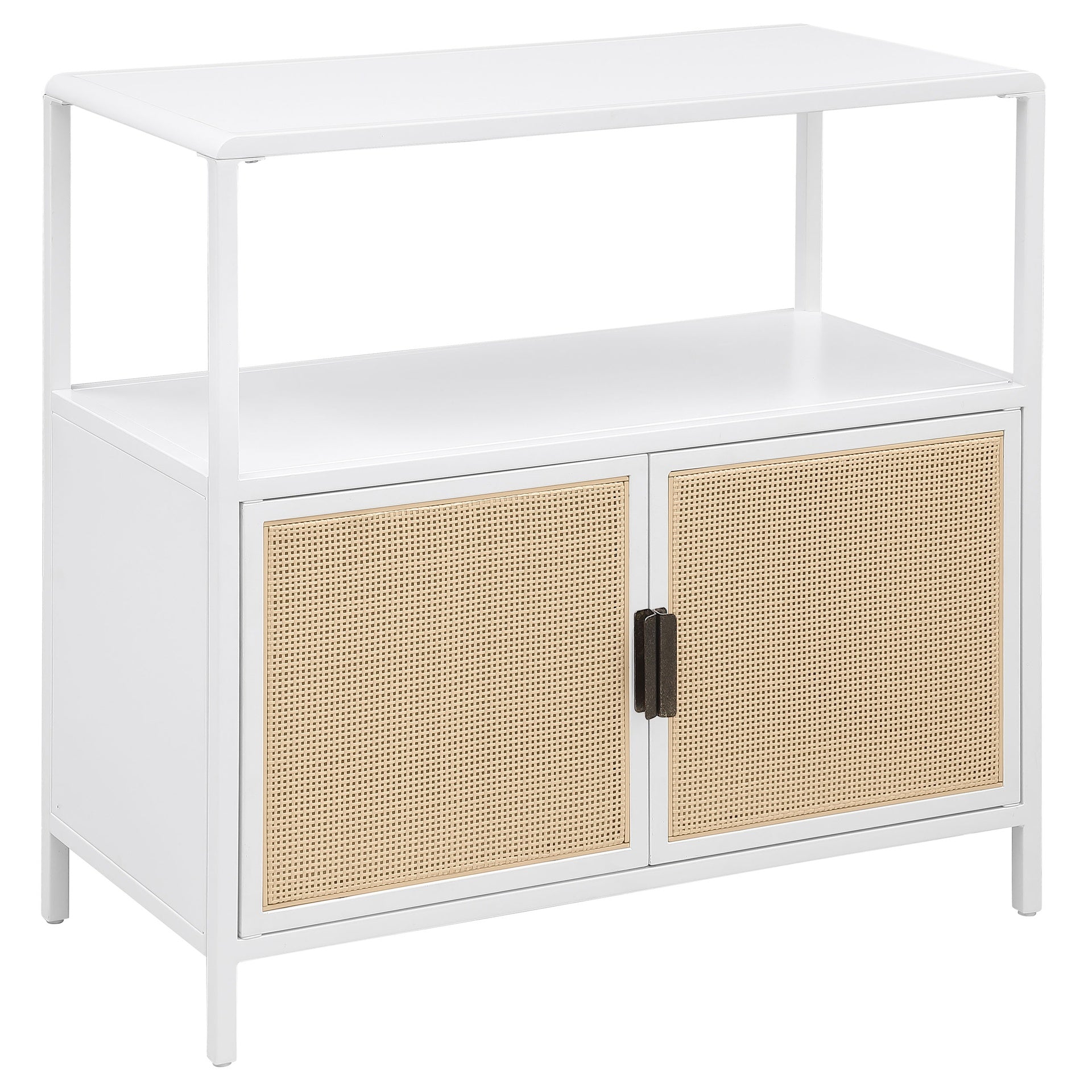 Kenneth White 2-door Radio Weave Accent Cabinet