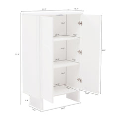 Accent Cabinet in White