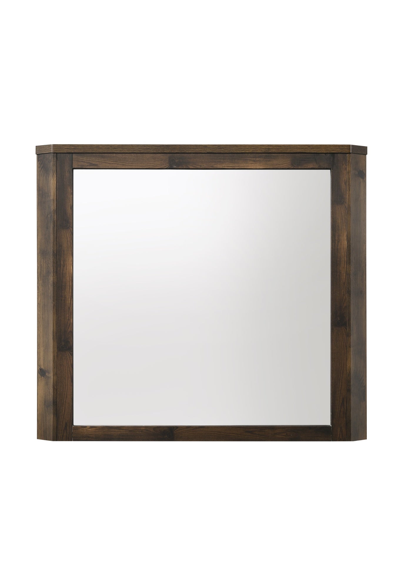 Elettra Rustic Walnut Finish Mirror