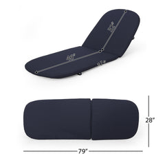 68020.00CUSH-NAVY MP2 MIKAEL CHAISE LOUNGE CUSHION