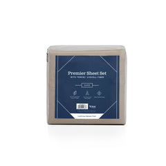 Weekender Tencel Sheet Set, split cal king, Sandstone