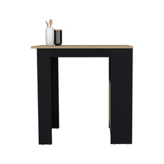 Kitchen Island Wynne, Kitchen, White / Light Oak