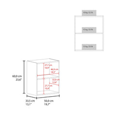 Manchester 20" Wide One-Door  and Two Shelves Wall Cabinet