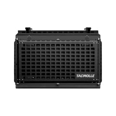 Tacmolle Rear Side Window Storage Box,  Modular Storage MOLLE Panel for Tools MOLLE Accessories, Rear Window Storage Panel Kit Storage Box with Lock Fits for Jeep Wrangler JL 2018-2024