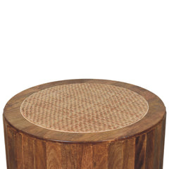 Artisan Furniture Solid Wood Rivera Rattan Coffee Table