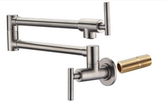 Freestanding Bathtub Faucet Tub Floor Mount Bathroom Faucets Brass Single Handle with Hand Shower High Flow Rate Max 6 GPM