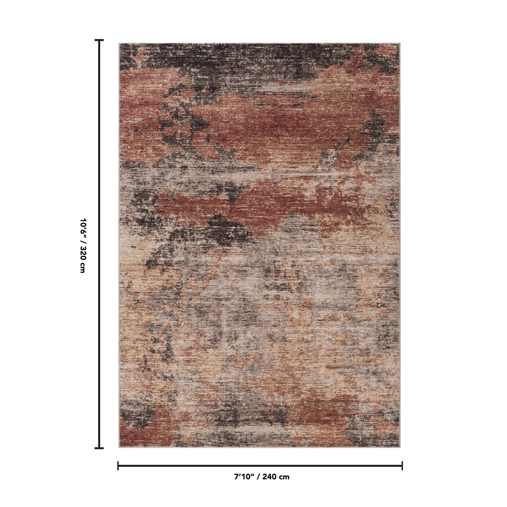Jewel GC_STU3024 Multi 7 ft. 10 in. x 10 ft. 6 in. Area Rug