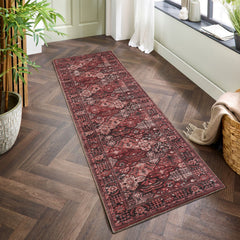 Majestic GC_RYL1010 Red 2 ft. 7 in. x 9 ft. 10 in. Area Rug