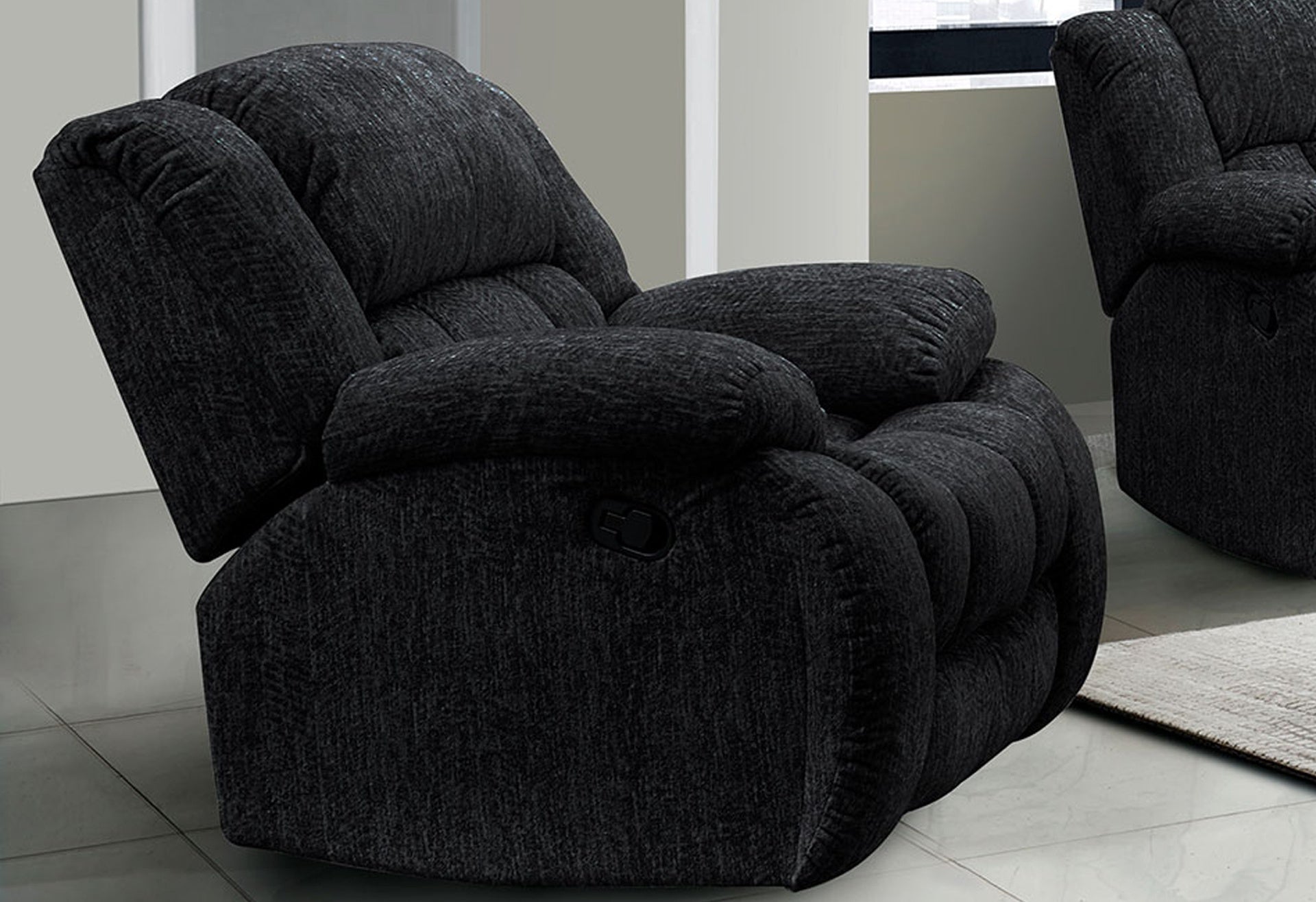 STONIC EBONY GLIDER RECLINER