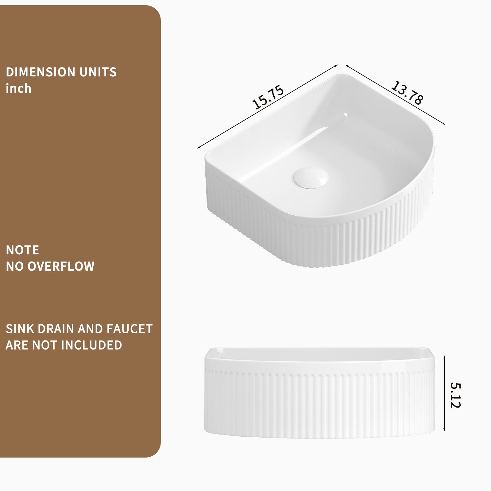 Rectangle Vessel Sinks for Bathrooms Modern Small Bathroom Sinks Above Counter Vessel Sink Ceramic Sink Bowl Wash Basin Sink Glossy White