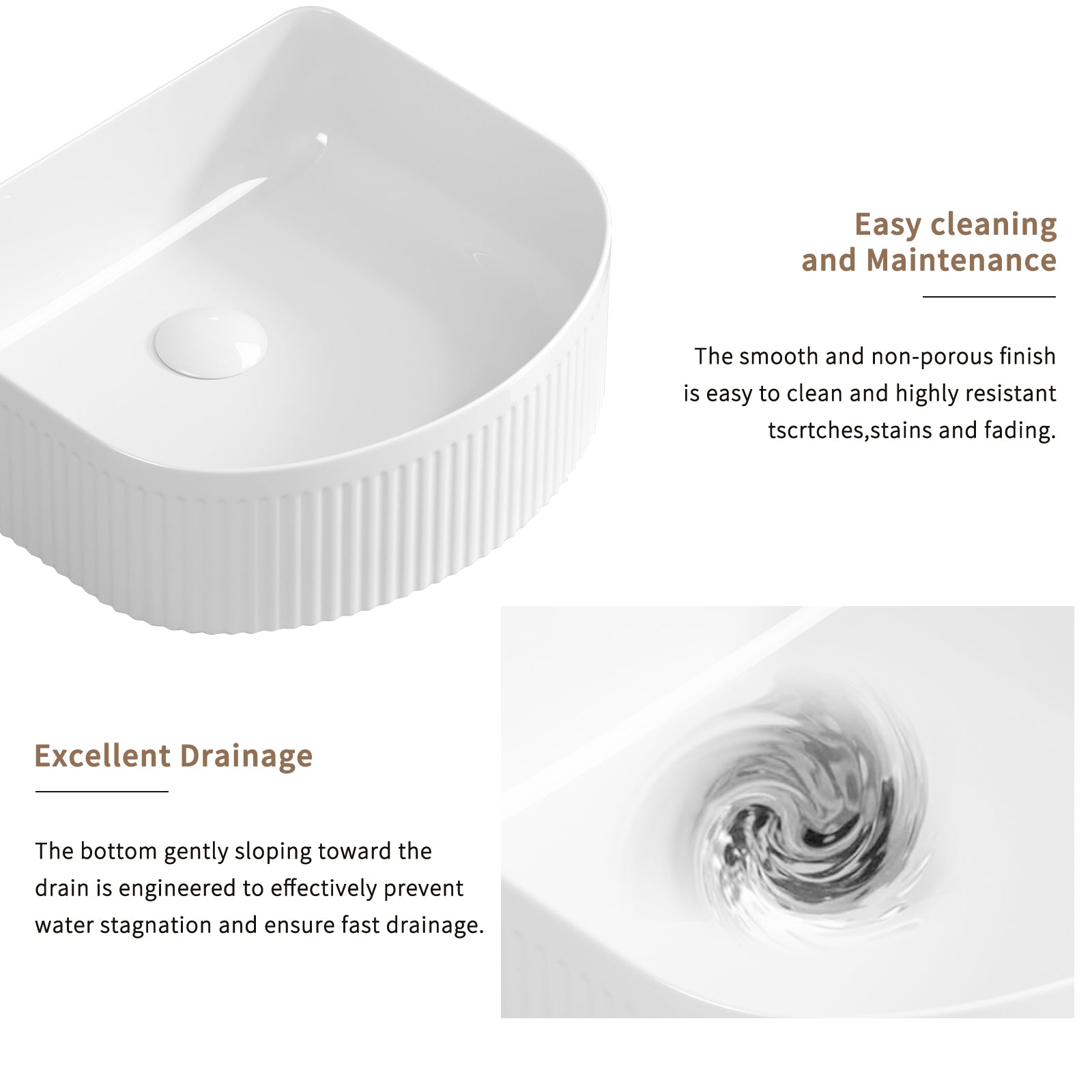 Rectangle Vessel Sinks for Bathrooms Modern Small Bathroom Sinks Above Counter Vessel Sink Ceramic Sink Bowl Wash Basin Sink Glossy White