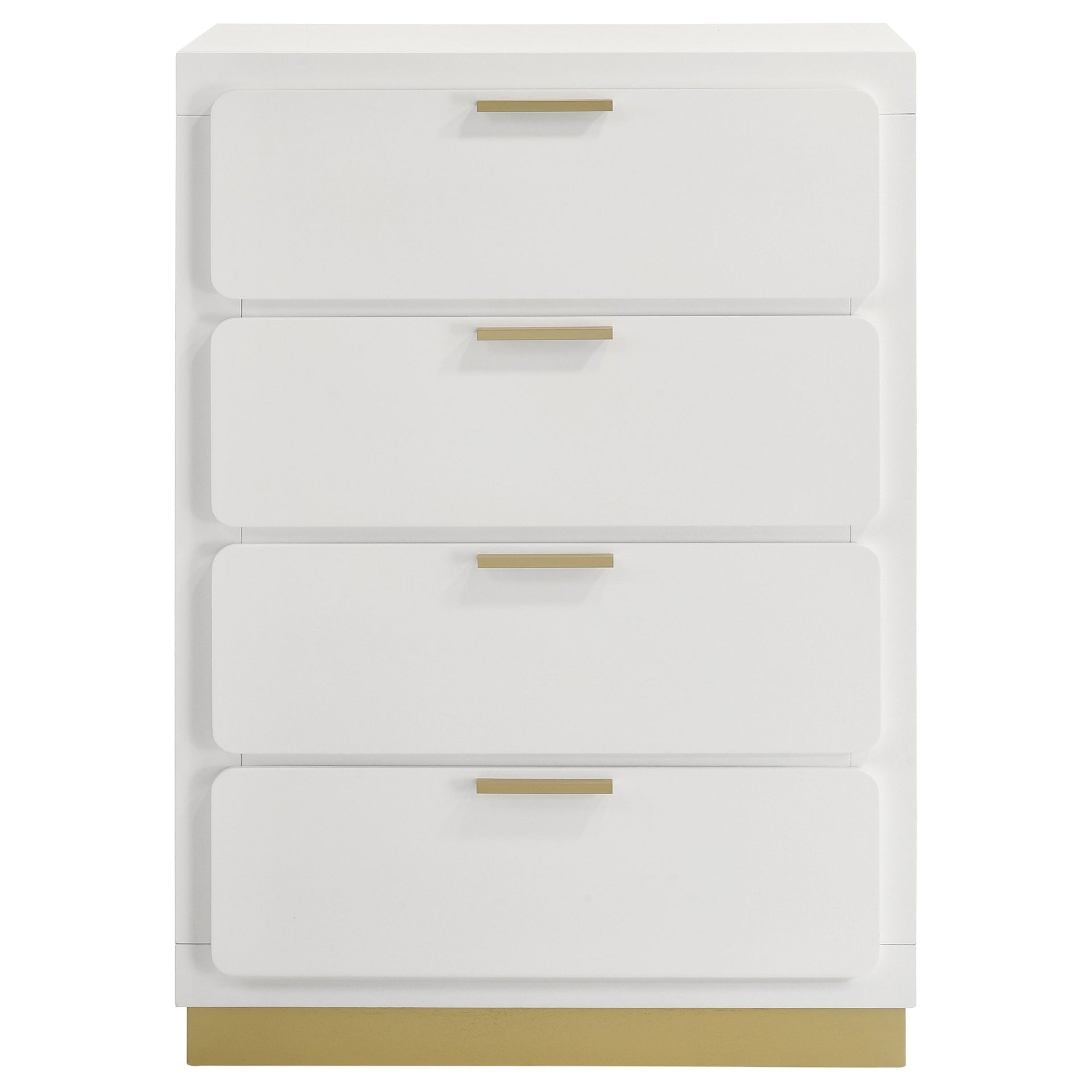 Sophia White 4-drawer Chest