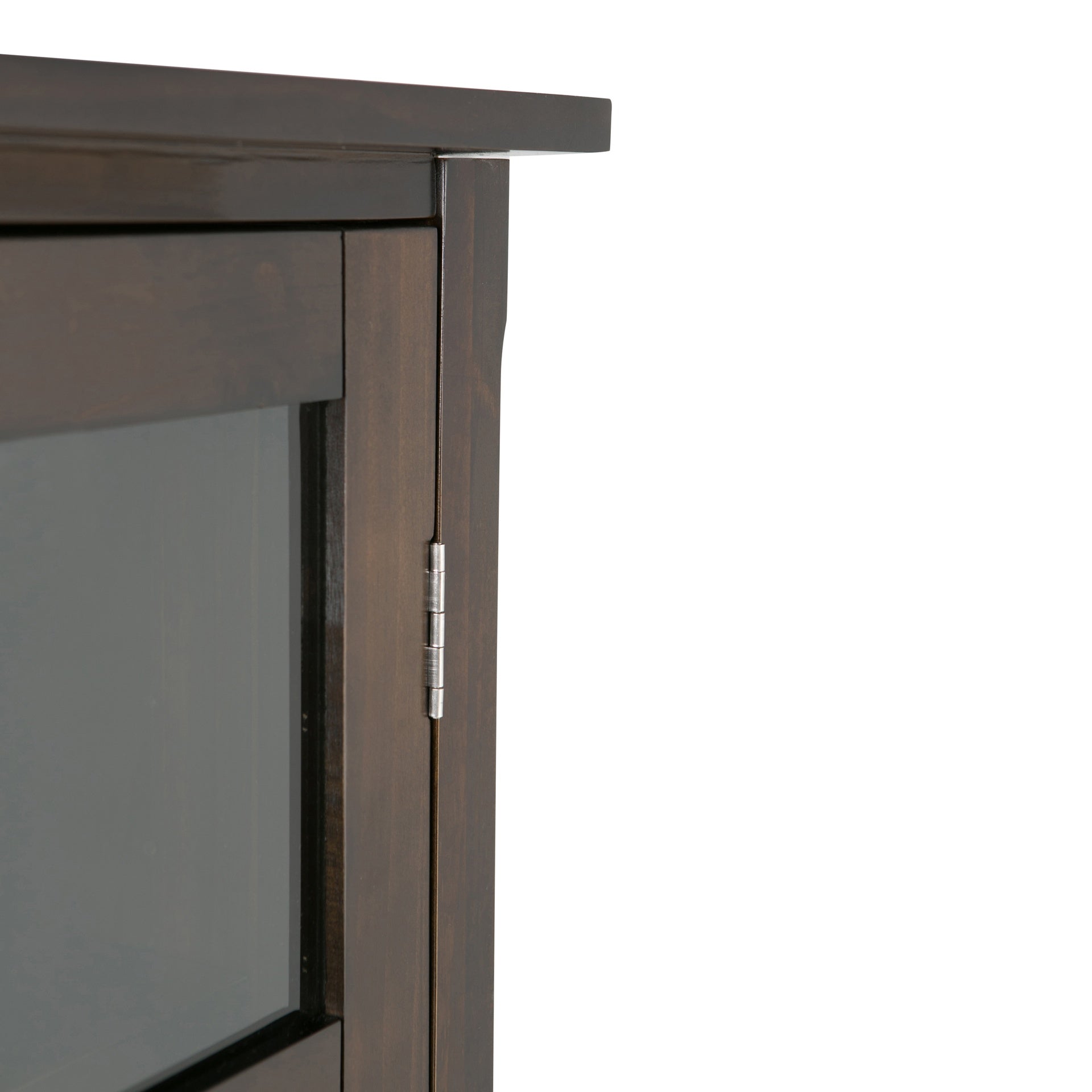 Avalon - High Storage Wine Rack Cabinet - Dark Tobacco Brown