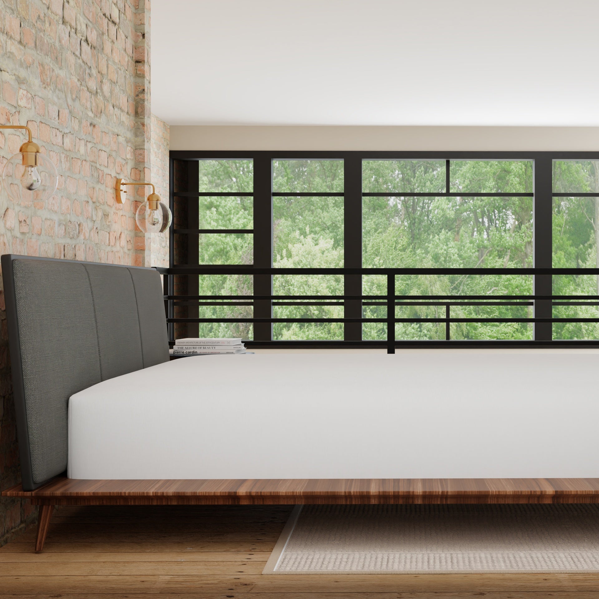 Essentials Woven Microfiber Water Resistant Mattress Protector Full