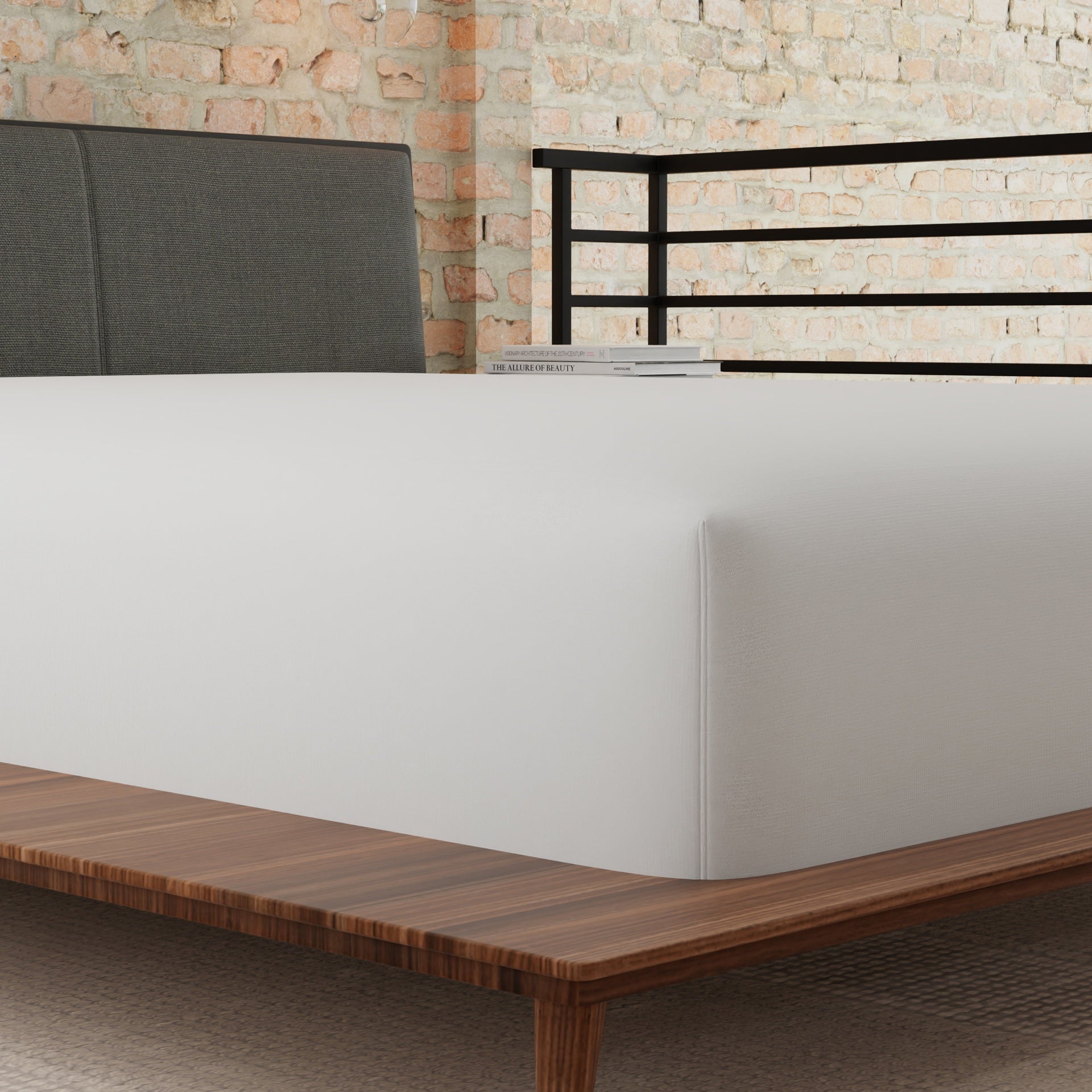 Essentials Woven Microfiber Water Resistant Mattress Protector Full