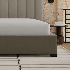 Fresh Woven Microfiber Water Resistant Mattress Protector with HEIQ Cooling Cal King