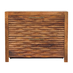 Artisan Furniture Solid Wood Amber Wavefront
