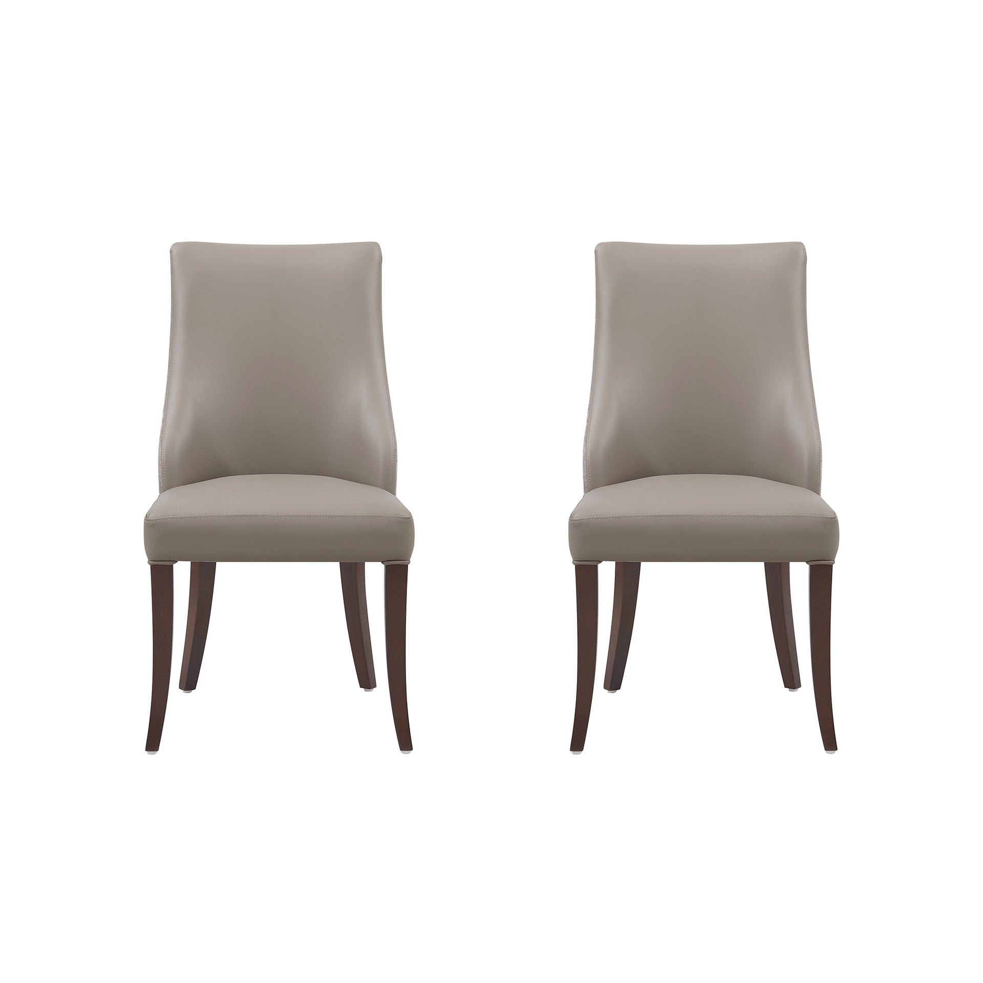 Dining Chair - Set of 2 in Taupe