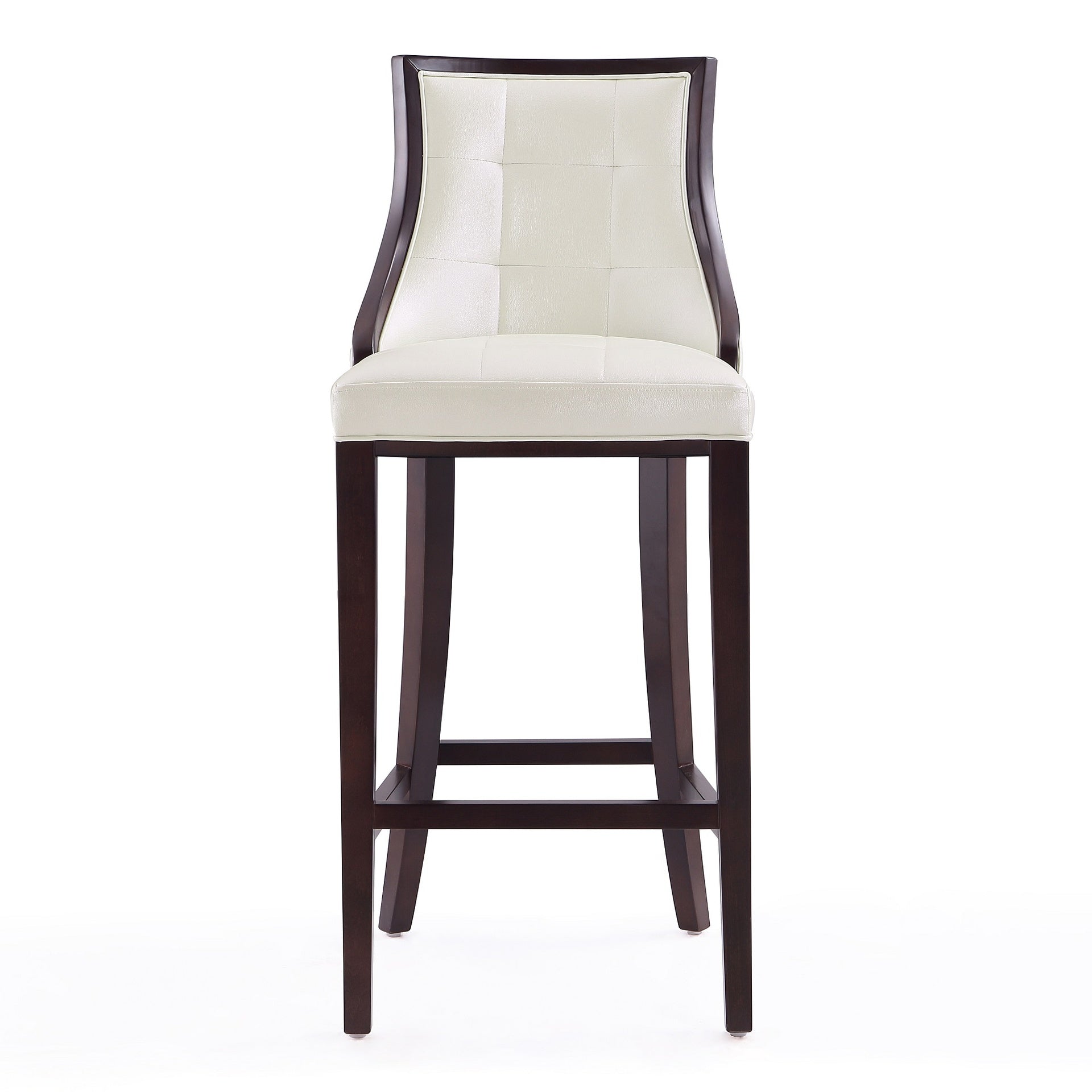 Barstool in Pearl White