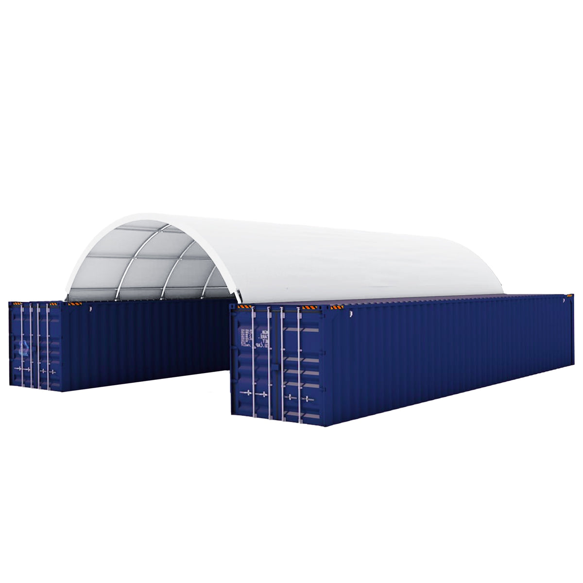 Shipping Container Canopy Shelter 20'x40',15 OZ PVC