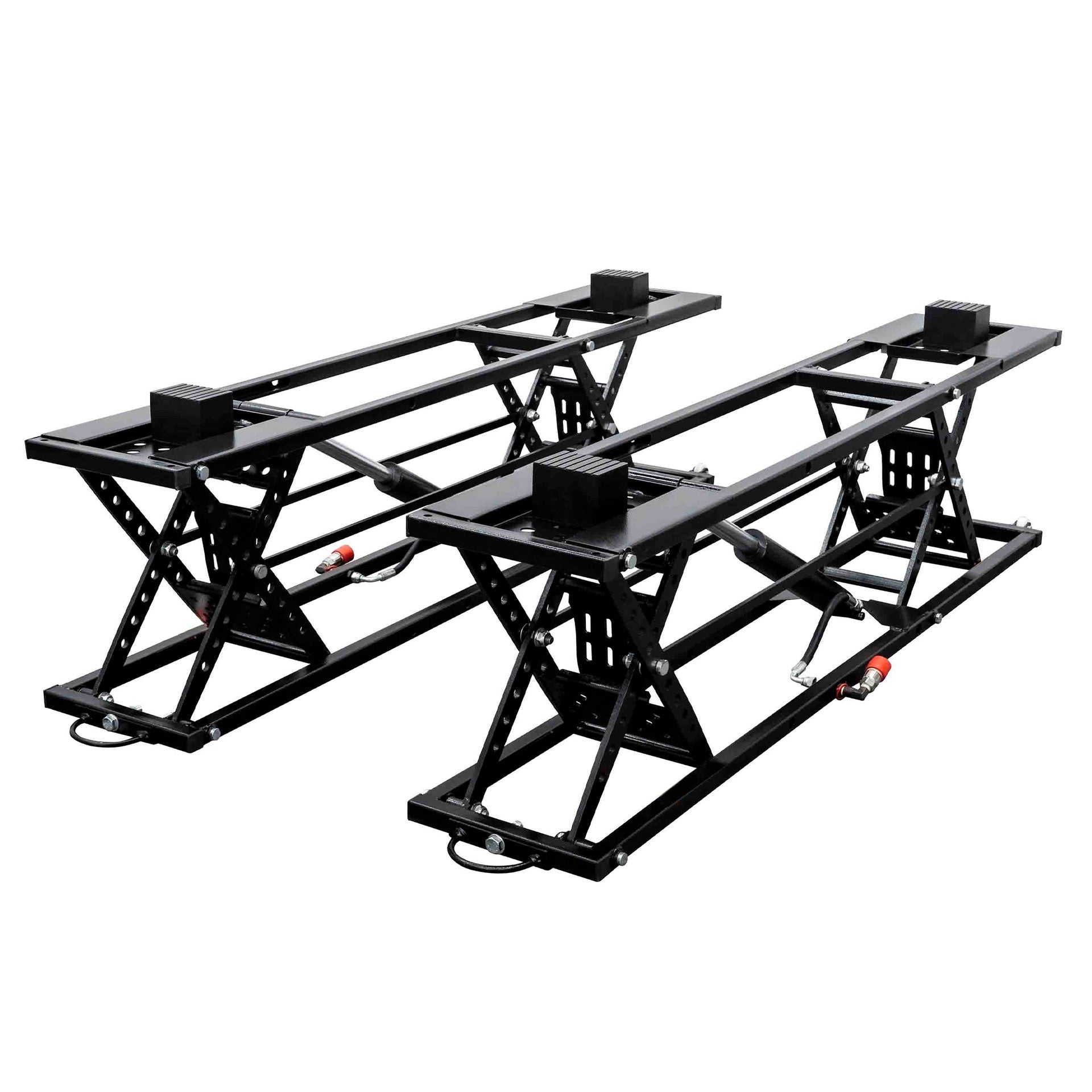Portable Car Lift - 7,000 LBS Capacity, 26.8" Max Height, Heavy-Duty Quick Jack with Locking Levers, Wheels & 120V Power Unit for Cars, SUVs, Trucks