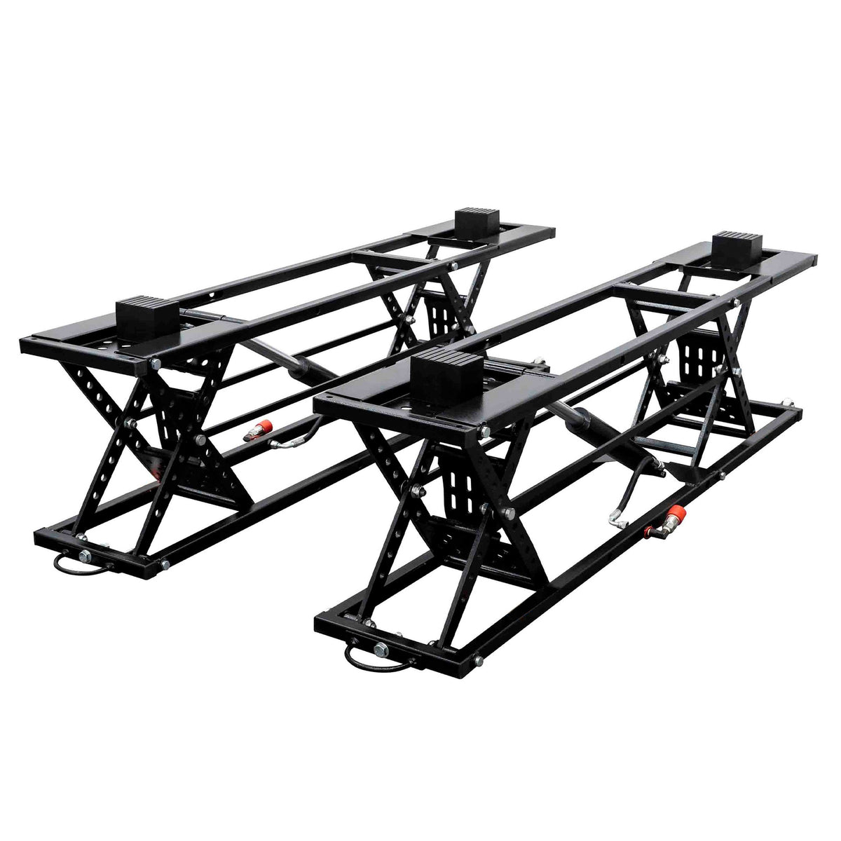 Portable Car Lift - 7,000 LBS Capacity, 26.8" Max Height, Heavy-Duty Quick Jack with Locking Levers, Wheels & 120V Power Unit for Cars, SUVs, Trucks