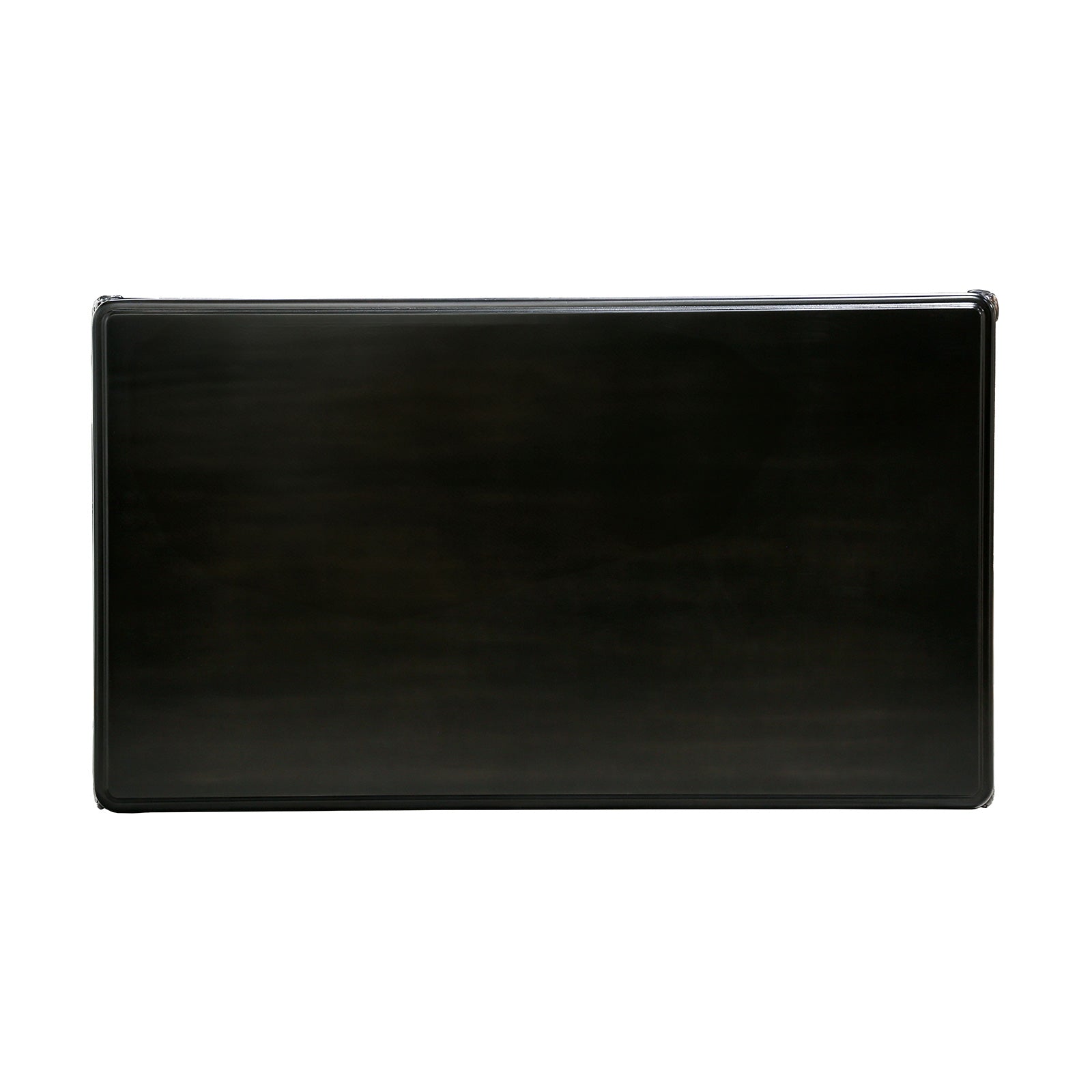 Traditional Style Rectangle Coffee Table  Curved Shaped Legs Carved Design Solid Wood Structure Espresso / Black Finish