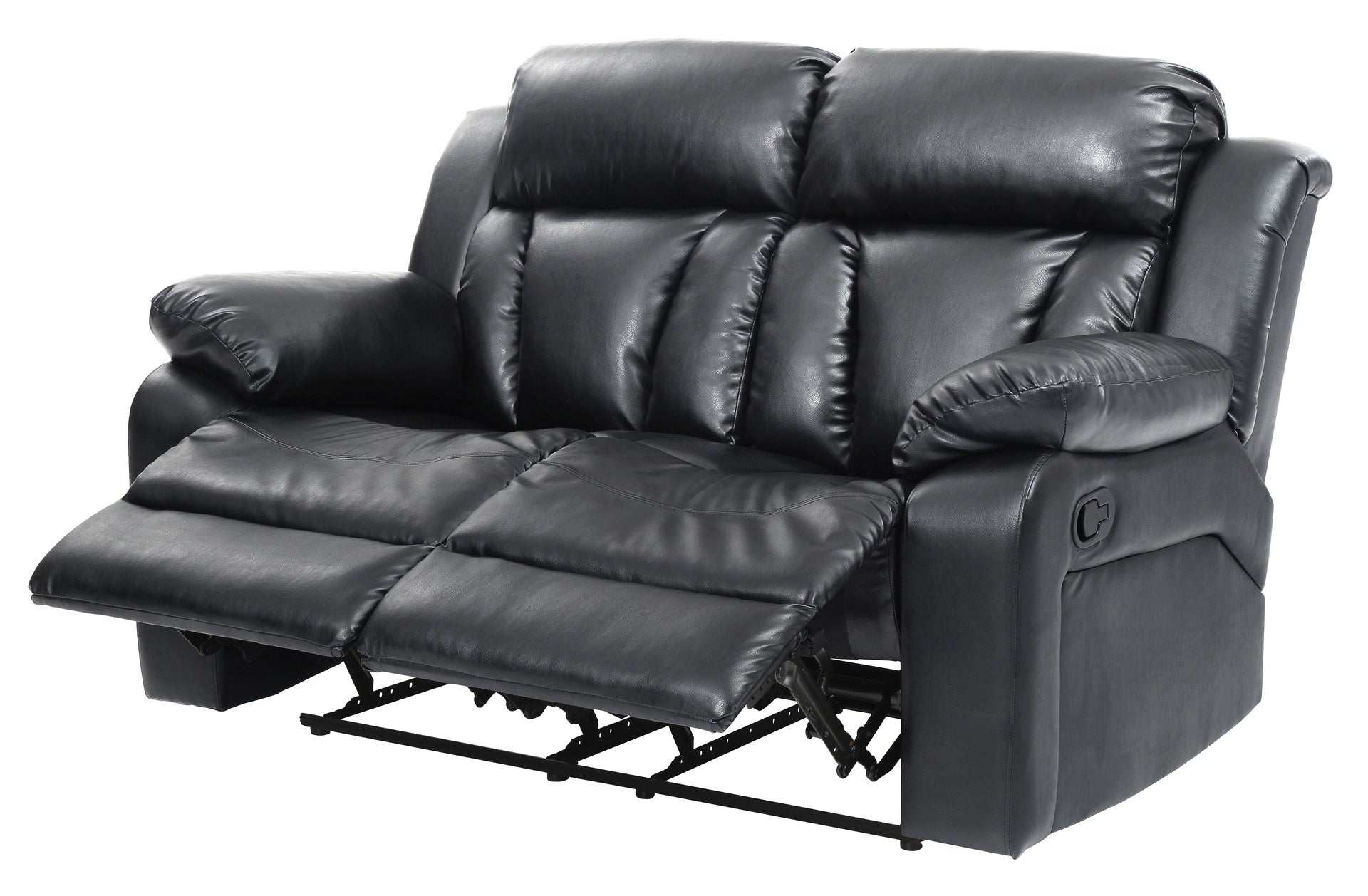 Daria G683-RL Reclining Love seat , BLACK