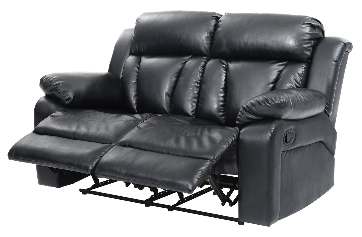 Daria G683-RL Reclining Love seat , BLACK