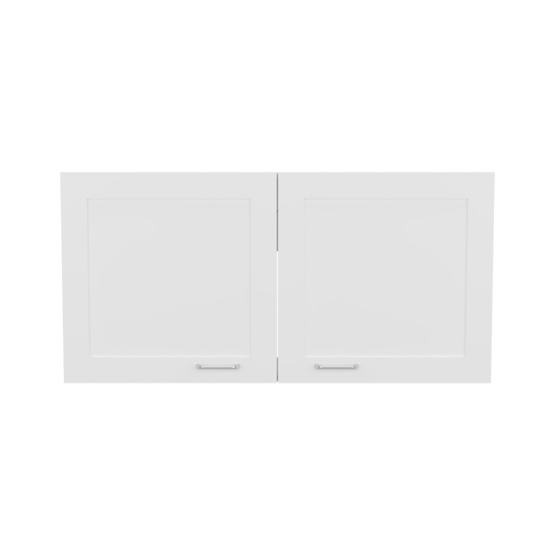 Zurich Wall Cabinet, Double Door, Wide, One Shelf, Kitchen, Storage Cabinet, White