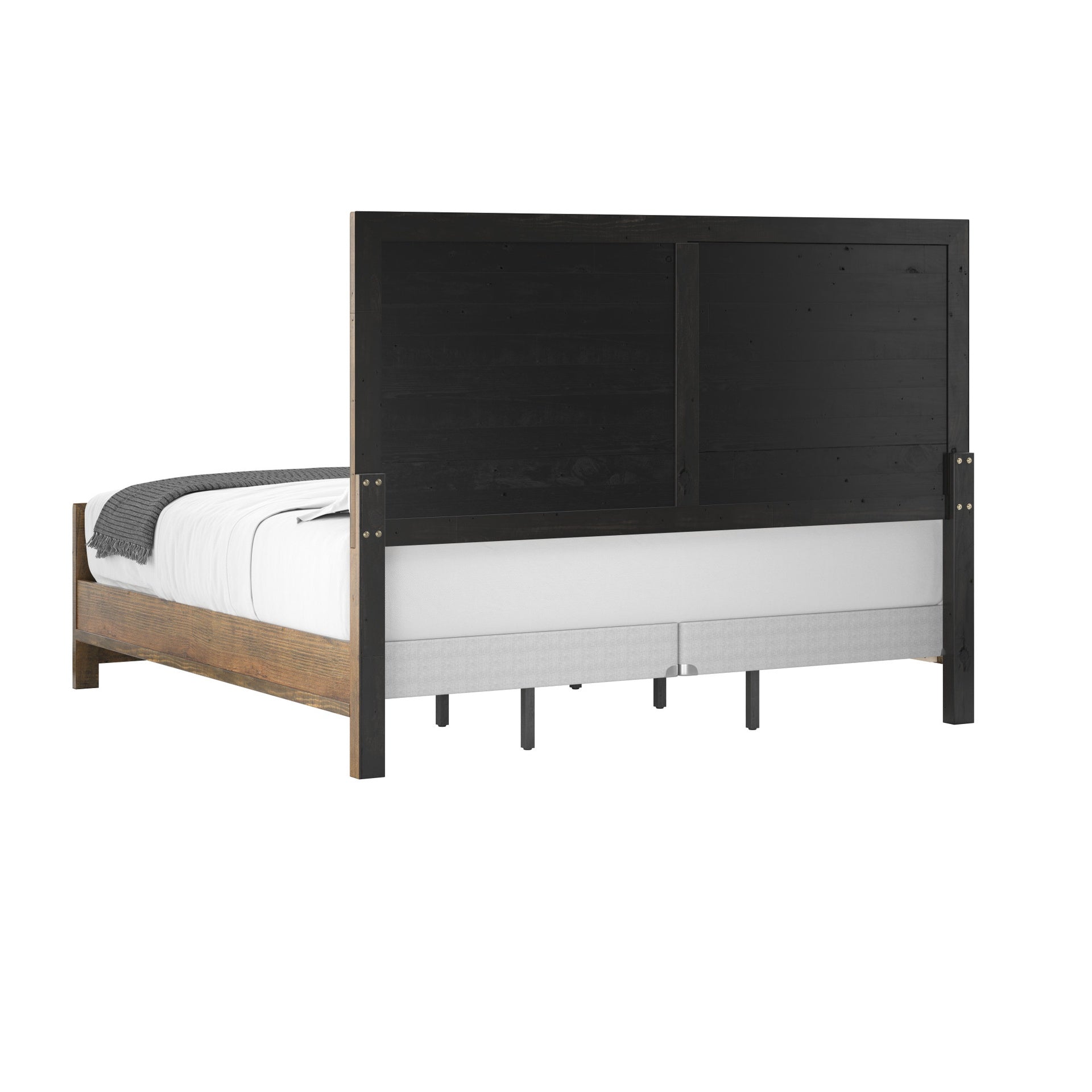 Brown King Bed