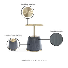 End Table in Gray