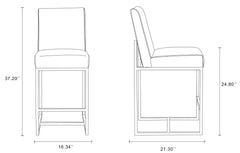 Counter Stool in Camel