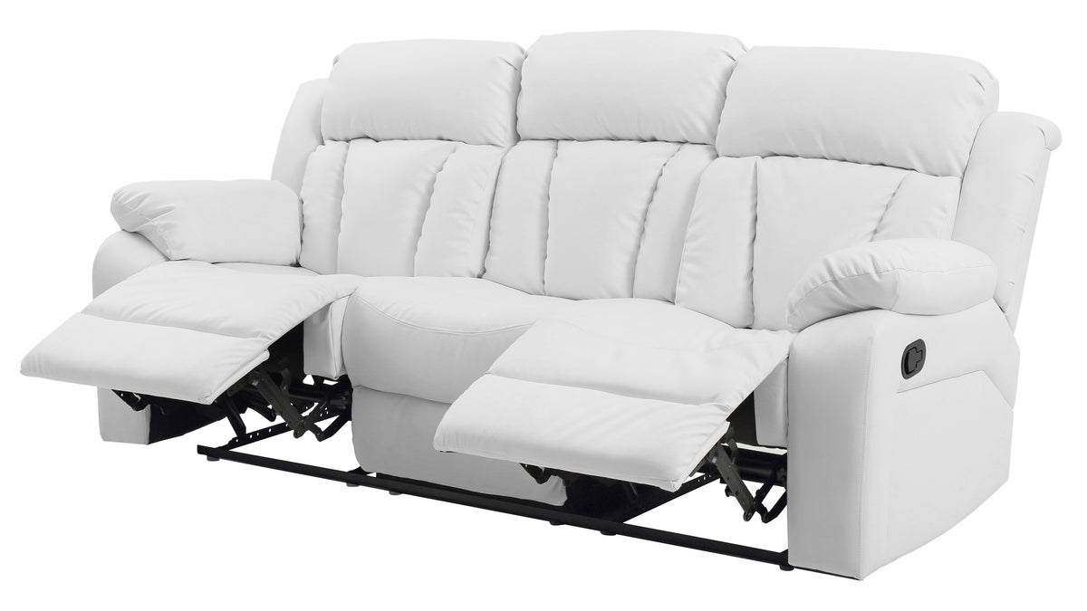 Daria G682-RS Reclining Sofa , WHITE