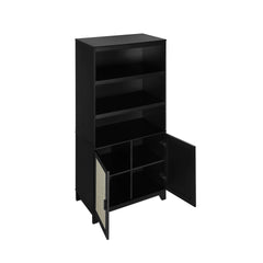 Bookcase Cabinet in Black