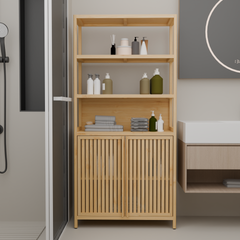 64-inch tall double-door high-capacity multi-scene use storage rack