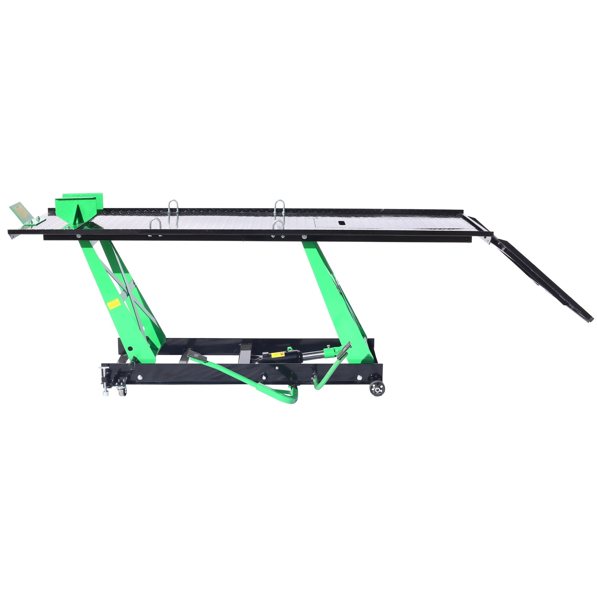 Hydraulic Motorcycle Lift - 1000 LB Capacity, Lift Hoist, Jack Stand, for Mechanics, Workshops, Homes
