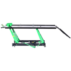 Hydraulic Motorcycle Lift - 1000 LB Capacity, Lift Hoist, Jack Stand, for Mechanics, Workshops, Homes