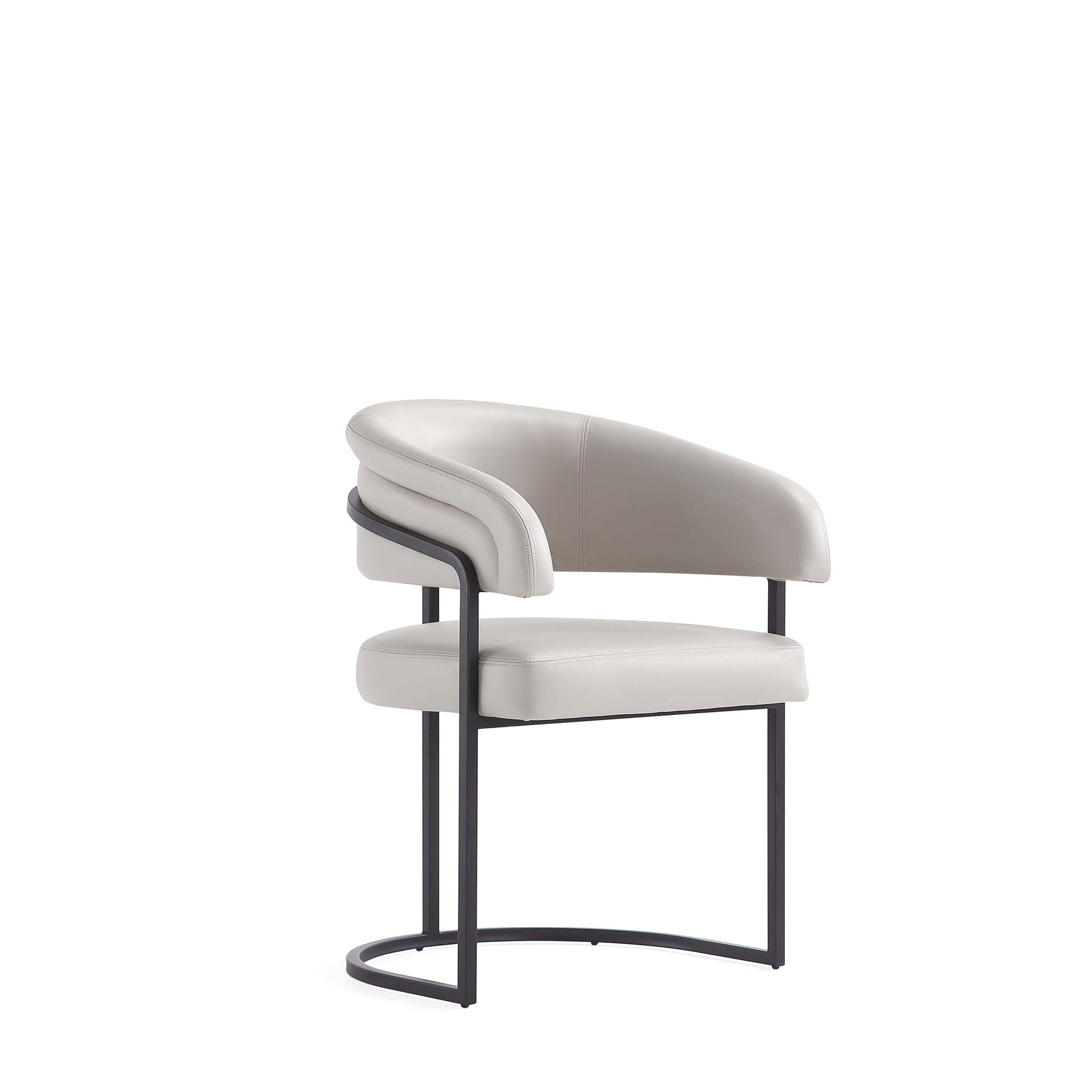 Dining Chair in Light Gray