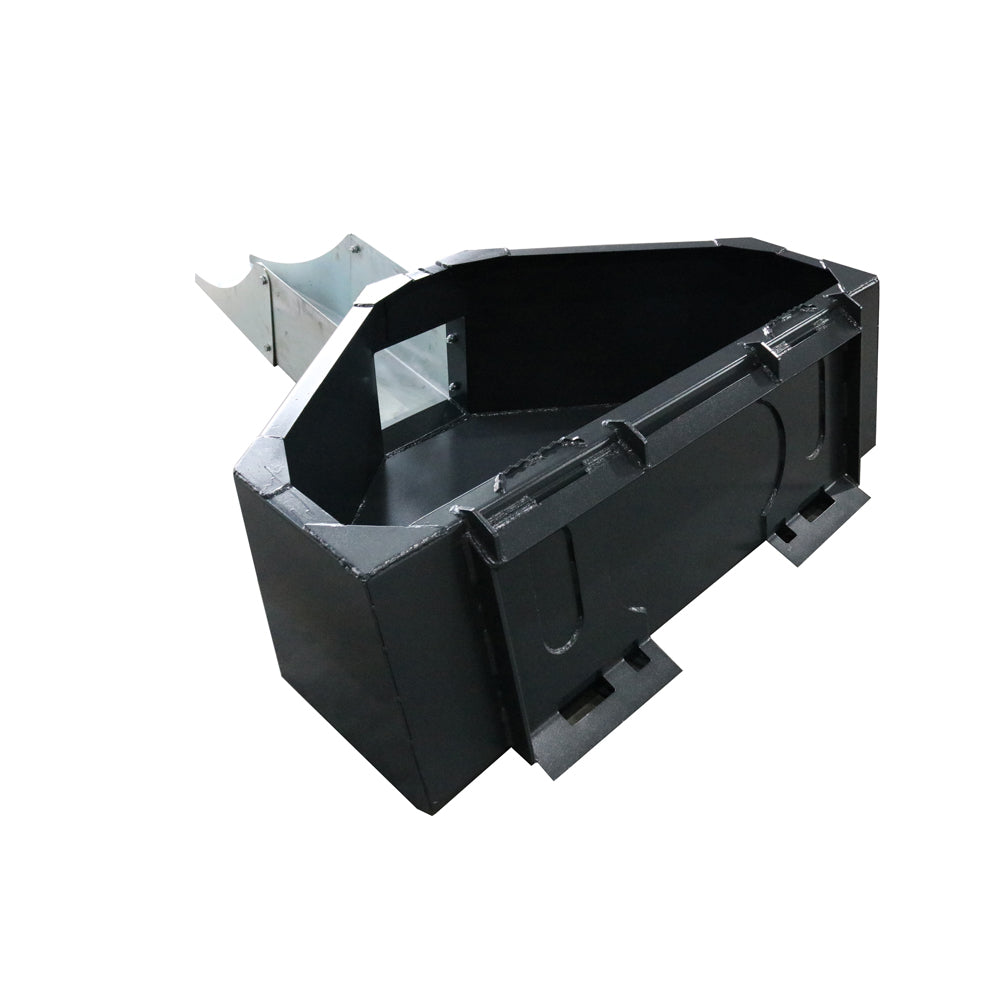 Skid Steer 1/2 Yard Cement & Concrete Bucket with Spout Attachments