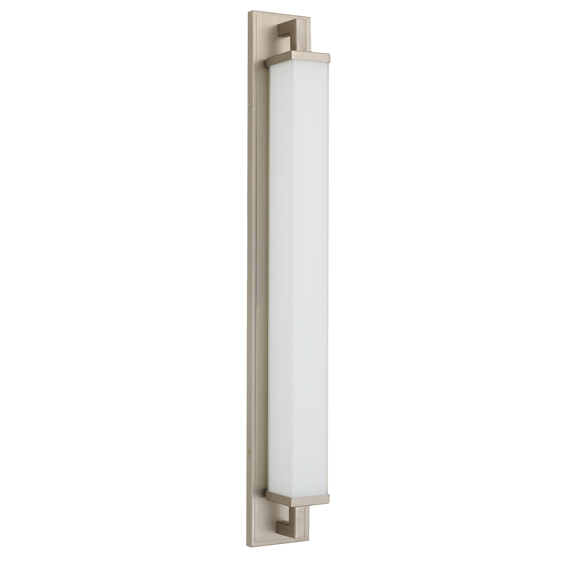 34-Inches Brushed Nickel Integrated LED Bathroom Vanity Light Bar