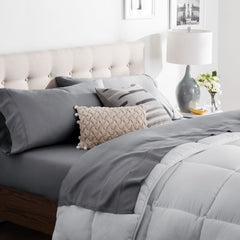 Brookside Tencel Sheet Set, Split King, Slate
