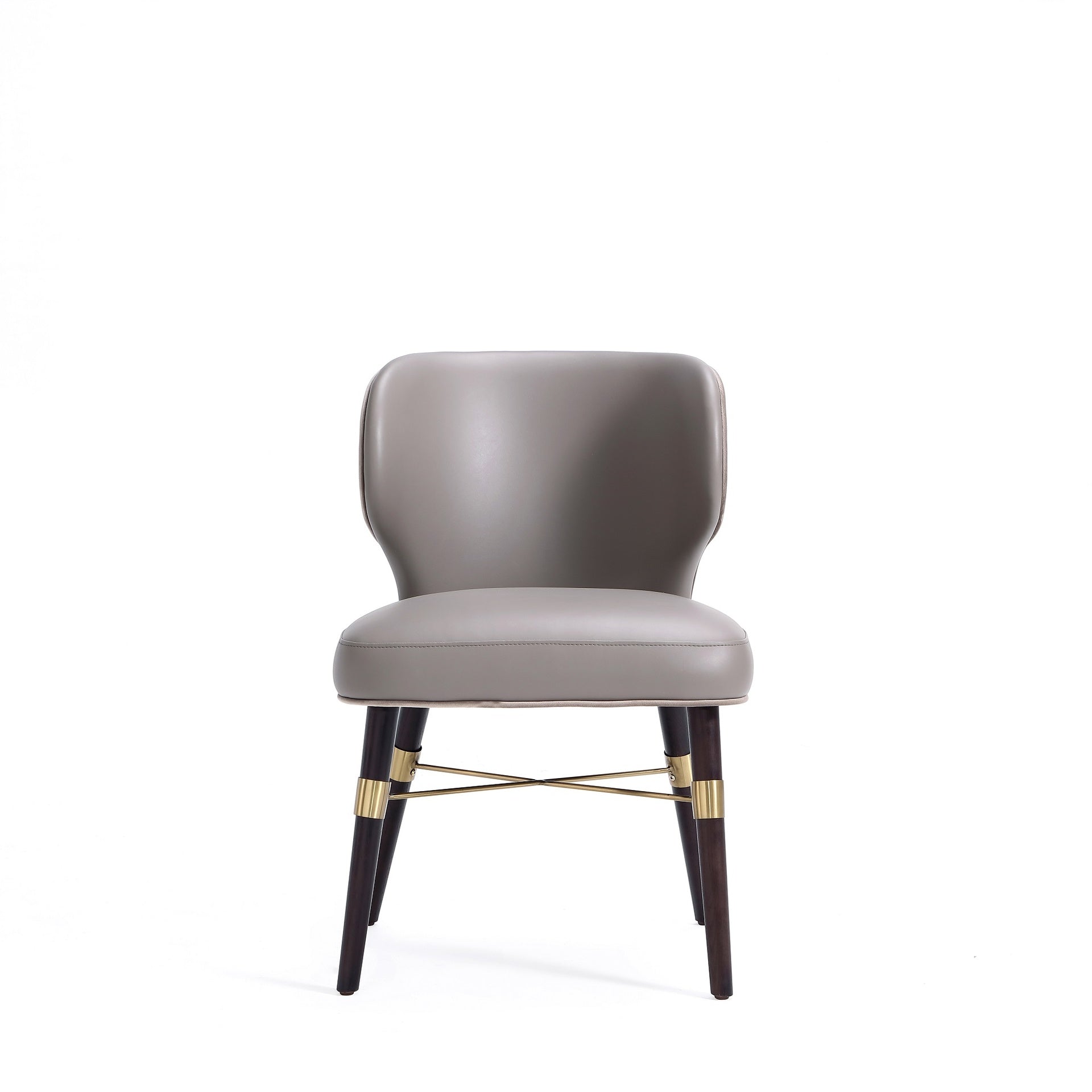 Dining Chair in Dark Taupe