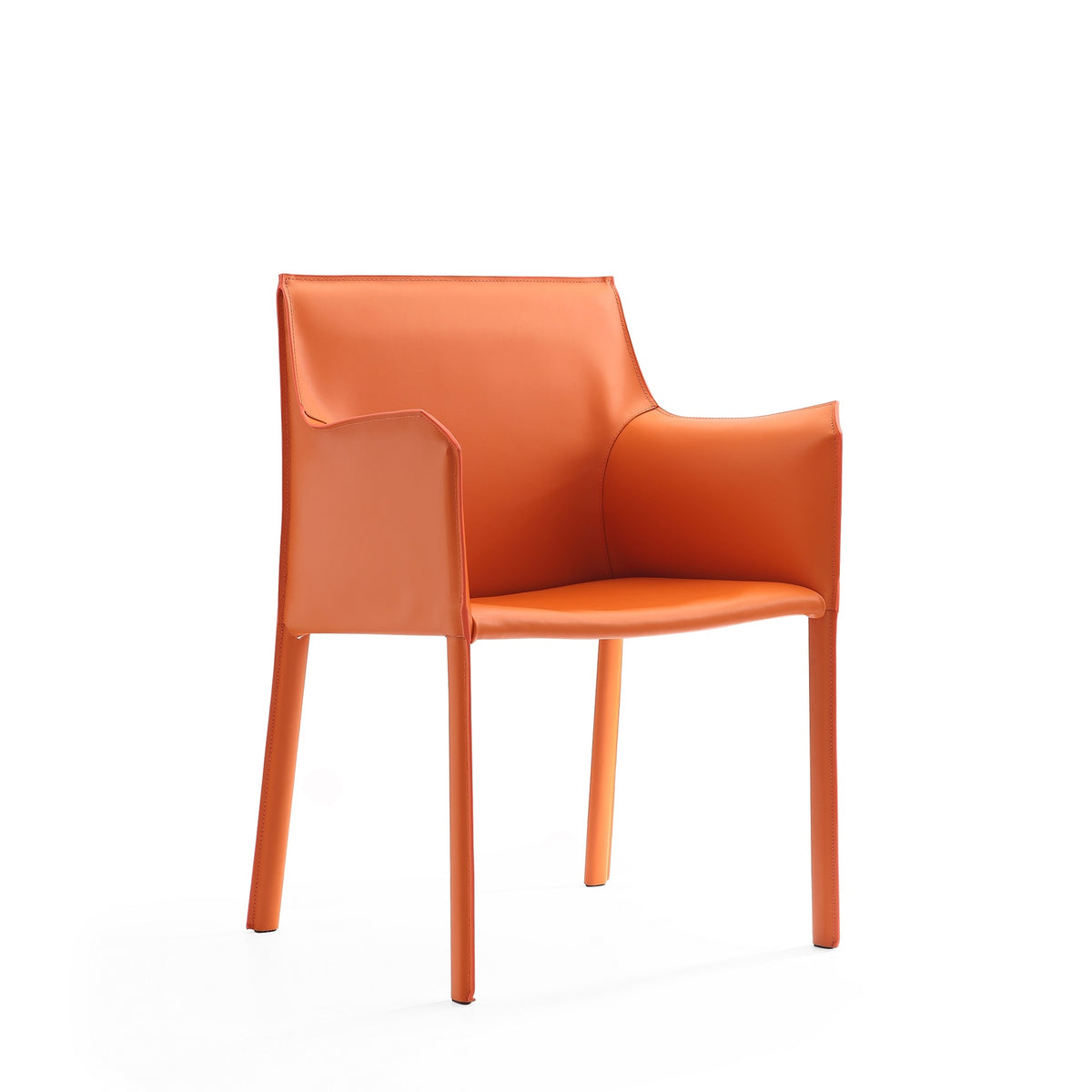 Side Chair in Coral